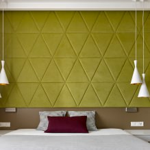 Panells moderns per a parets a l'interior: tipus, disseny, combinació, 75 fotos -11