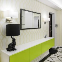 Màu xanh lá cây nhạt trong nội thất: kết hợp, lựa chọn phong cách, trang trí và đồ nội thất (65 ảnh) -8