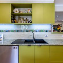 Lysegrøn farve i interiøret: kombinationer, valg af stil, dekoration og møbler (65 fotos) -5