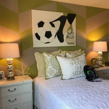 Màu xanh lá cây nhạt trong nội thất: kết hợp, lựa chọn phong cách, trang trí và đồ nội thất (65 ảnh) -6