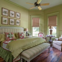 Interior design in color oliva: combinazioni, stili, finiture, mobili, accenti-7