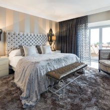 Сиви завеси в интериора на апартамента: видове, тъкани, стилове, комбинации, дизайн и декор-8