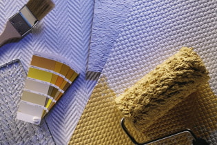 Behang schilderen: welke soorten kunnen worden geverfd, de keuze van verf en roller, een stap-voor-stap masterclass
