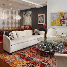 Hvid sofa i interiøret: 70 moderne fotos og designideer-8