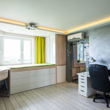 Tavan alb: tipuri, design, fotografie, combinație cu tapet și etaj-6