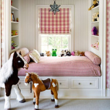 Design ideas for pink curtains in the interior-2