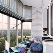 Užuolaidos balkonui ar lodžijai: tipai, spalva, tvirtinimas prie karnizo, balkonų užuolaidų dizainas-1