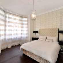 Cách chọn vải tuyn trong phòng ngủ: loại, vải, màu sắc, kiểu dáng, cách kết hợp-7