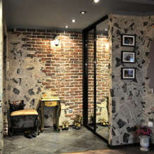 Tường trong hành lang: các loại hoàn thiện, màu sắc, thiết kế và trang trí, ý tưởng cho một hành lang nhỏ-2