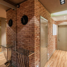 Pareti nel corridoio: tipi di finiture, colore, design e arredamento, idee per un piccolo corridoio-4