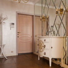 Tường trong hành lang: các loại hoàn thiện, màu sắc, thiết kế và trang trí, ý tưởng cho một hành lang nhỏ-6