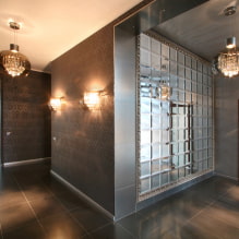 Vægge i gangen: typer af finish, farve, design og indretning, ideer til en lille korridor-7