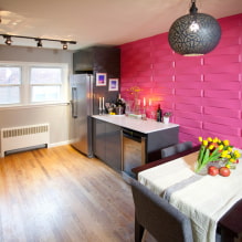צבע הקיר במטבח: טיפים לבחירה, הצבעים הפופולריים ביותר, שילוב עם אוזניות -0