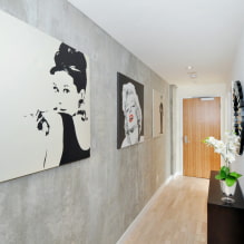 Hvordan man vælger malerier i gangen og korridoren: typer, temaer, design, valg af placering-0