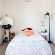 Spiegel in de slaapkamer - een selectie van foto's in het interieur en aanbevelingen voor de juiste plaatsing-6