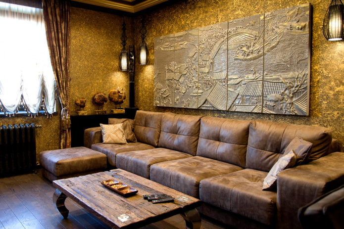 Duvardaki dekoratif paneller: türleri, formları, temaları, tasarımı ve stili