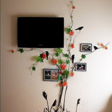 Com amagar els cables de la televisió a la paret: 6 millors idees de decoració