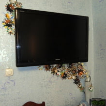 Sådan skjules tv-ledninger på væggen: de bedste dekorationsideer-8