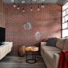 TV trong phòng khách: hình ảnh, lựa chọn vị trí, các tùy chọn thiết kế tường trong hành lang xung quanh TV-8
