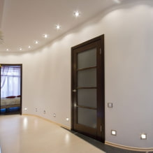 Cửa thay đổi trong nội thất của căn hộ: hình ảnh, quang cảnh, thiết kế, kết hợp với đồ nội thất, giấy dán tường, laminate, plinth-6