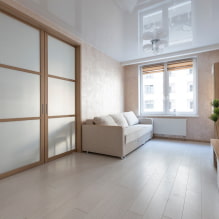 Deuren voor laminaat: regels voor het combineren van kleuren, foto in het interieur van appartement-6