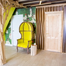 Pintu ringan di pedalaman: jenis, warna, kombinasi dengan lantai, dinding, perabot-5