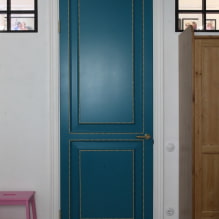 Vinkkejä oven värin valitsemiseen: yhdistelmä seiniin, lattiaan, jalkalistoihin, huonekaluihin-2
