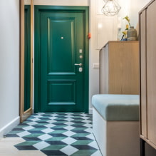 Padomi durvju krāsas izvēlei: kombinācija ar sienām, grīdām, grīdlīstēm, mēbelēm-7