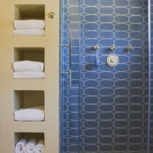 נישות בחדר האמבטיה: אפשרויות מילוי, בחירת מיקום, רעיונות לעיצוב -7