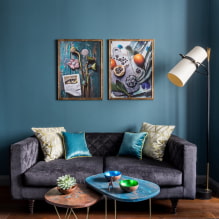 Sofaborde: fotos i interiøret, typer, materialer, former, farver, stilarter, design-3