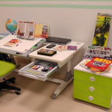 Transformatietafel: foto's, soorten, materialen, kleuren, vormopties, ontwerp-0