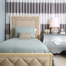 Łóżka z miękkim zagłówkiem: zdjęcia, rodzaje, materiały, design, style, kolory-0