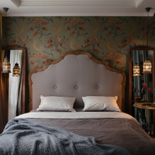 Sängyt, joissa on pehmeä pääty: valokuvat, tyypit, materiaalit, muotoilu, tyylit, värit-5