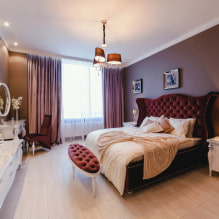 Giường có đầu giường êm ái: ảnh, loại, chất liệu, thiết kế, kiểu dáng, màu sắc-6