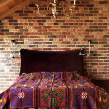 Sengetæppe på sengen i soveværelset: foto, materialevalg, farve, design, tegninger-7