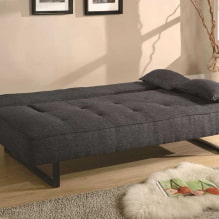 Giường sofa: hình ảnh, các loại cơ chế, vật liệu bọc, thiết kế, màu sắc, hình dạng-3