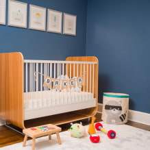 Łóżeczka dla noworodków: zdjęcia, rodzaje, kształty, kolory, design i wystrój -0