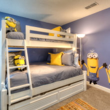 Giường tầng trẻ em: hình ảnh nội thất, chủng loại, chất liệu, hình dáng, màu sắc, thiết kế-8
