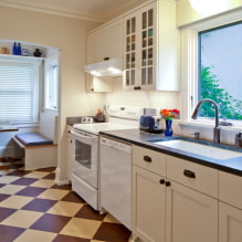Linoleum i køkkenet: tip til valg, design, typer, farver-1