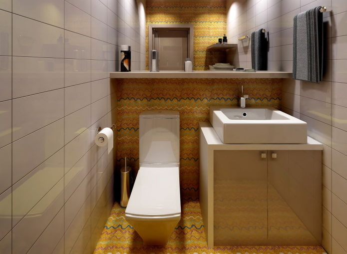 Garderobe på toilettet: design, typer, placeringsmuligheder, fotos i interiøret