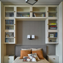 Librerie e scaffali: tipologie, materiali, colore, disposizione nella stanza, design-1