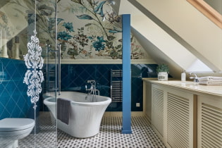 Klasik tarz banyo: kaplama seçimi, mobilya, sıhhi tesisat, dekor, aydınlatma
