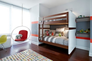 Cameră pentru copii pentru doi băieți: zonare, amenajare, design, decor, mobilier