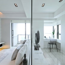 Apartament 40 mp m. - idei moderne de design, zonare, fotografii în interior-7