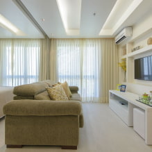 Дизайн на апартамент 45 кв. м. - идеи за подреждане, снимка в интериора-4