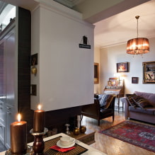 Appartement ontwerp 70 m² m. - ideeën voor arrangementen, foto's in het interieur van kamers-7