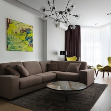 Design bytu 100 čtverečních m. - nápady na uspořádání, fotografie v interiéru pokojů-2