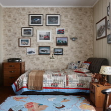 Interiér miestnosti pre dospievajúceho chlapca: zónovanie, výber farby, štýlu, nábytku a výzdoby-2