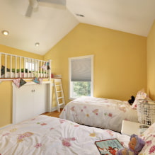 Camera per bambini per tre bambini: suddivisione in zone, consigli sulla sistemazione, scelta dei mobili, illuminazione e arredamento-6