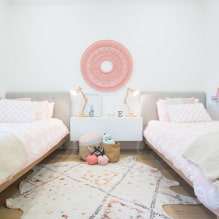 Bērnu istaba baltā krāsā: kombinācijas, stila izvēle, apdare, mēbeles un dekors-6